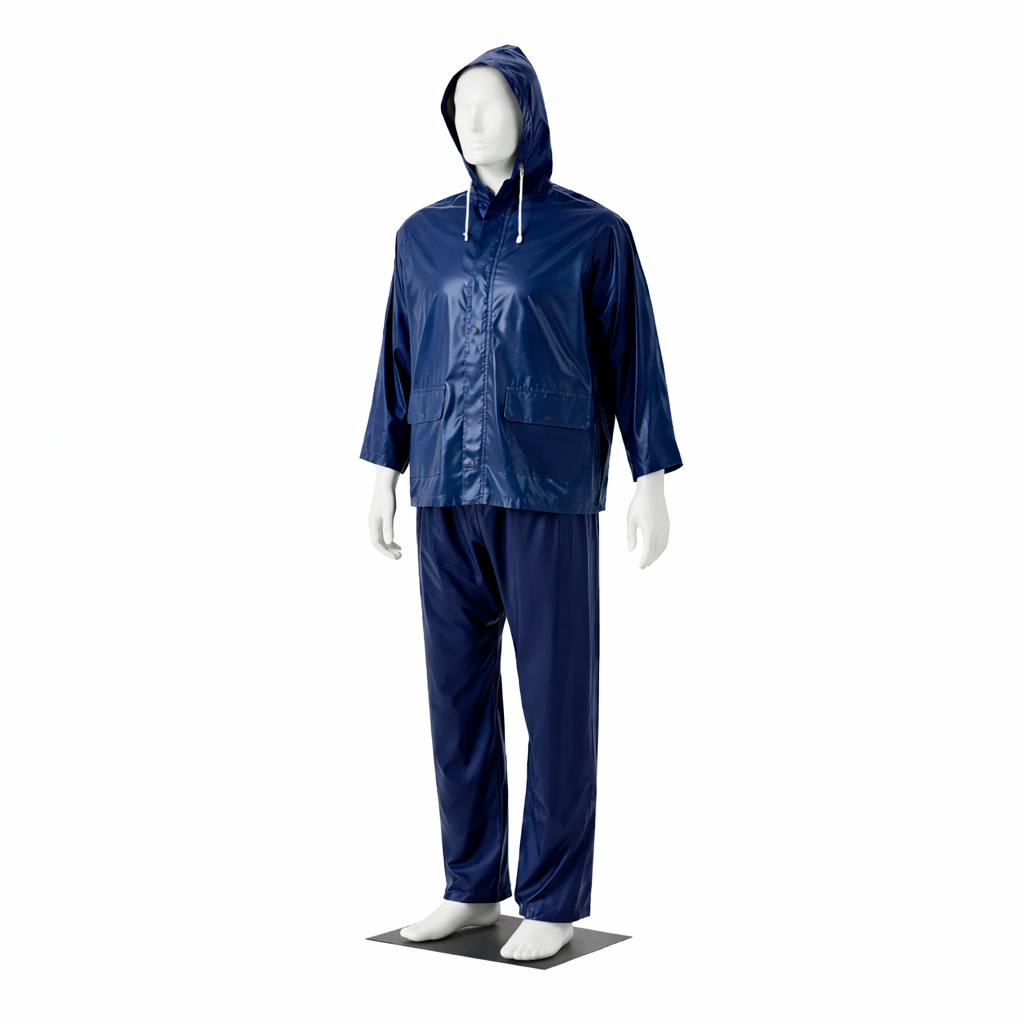 Navy PVC Rainsuit