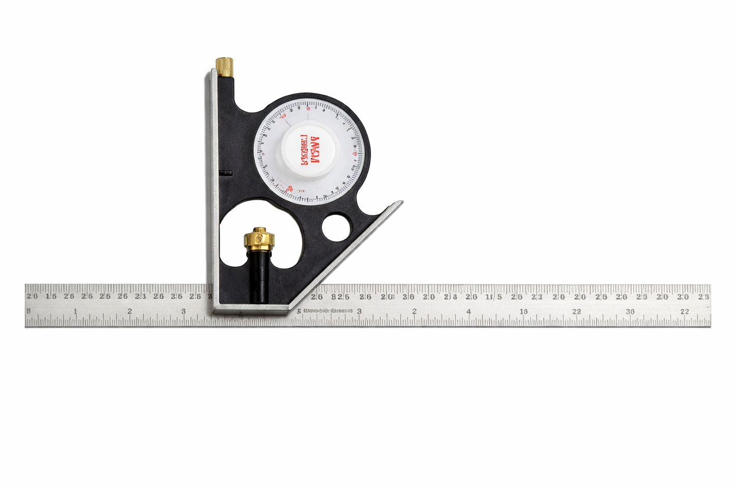Combination Square with Angle Finder