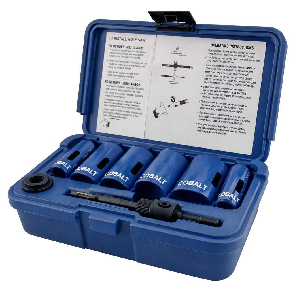 Handymans 7-Piece Holesaw Kit