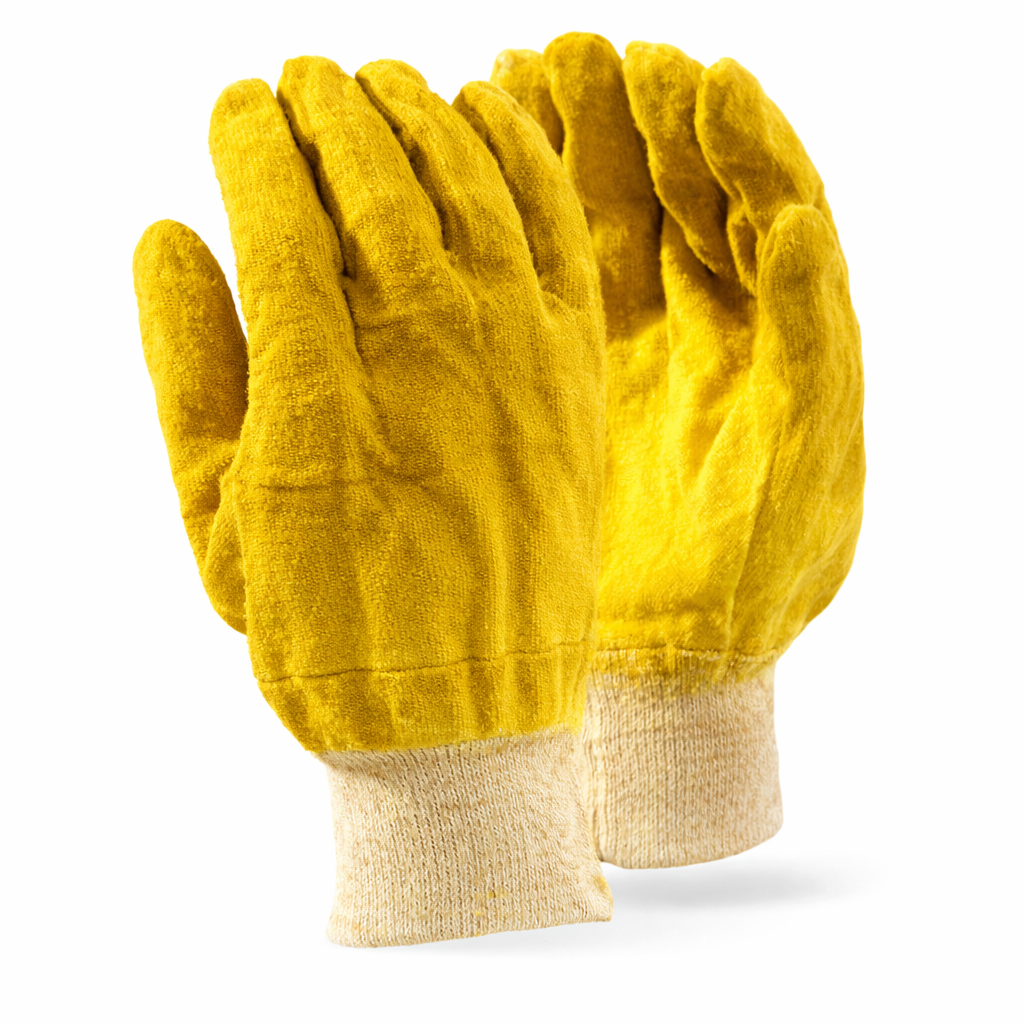 Comarex Yellow Knitted Glove
