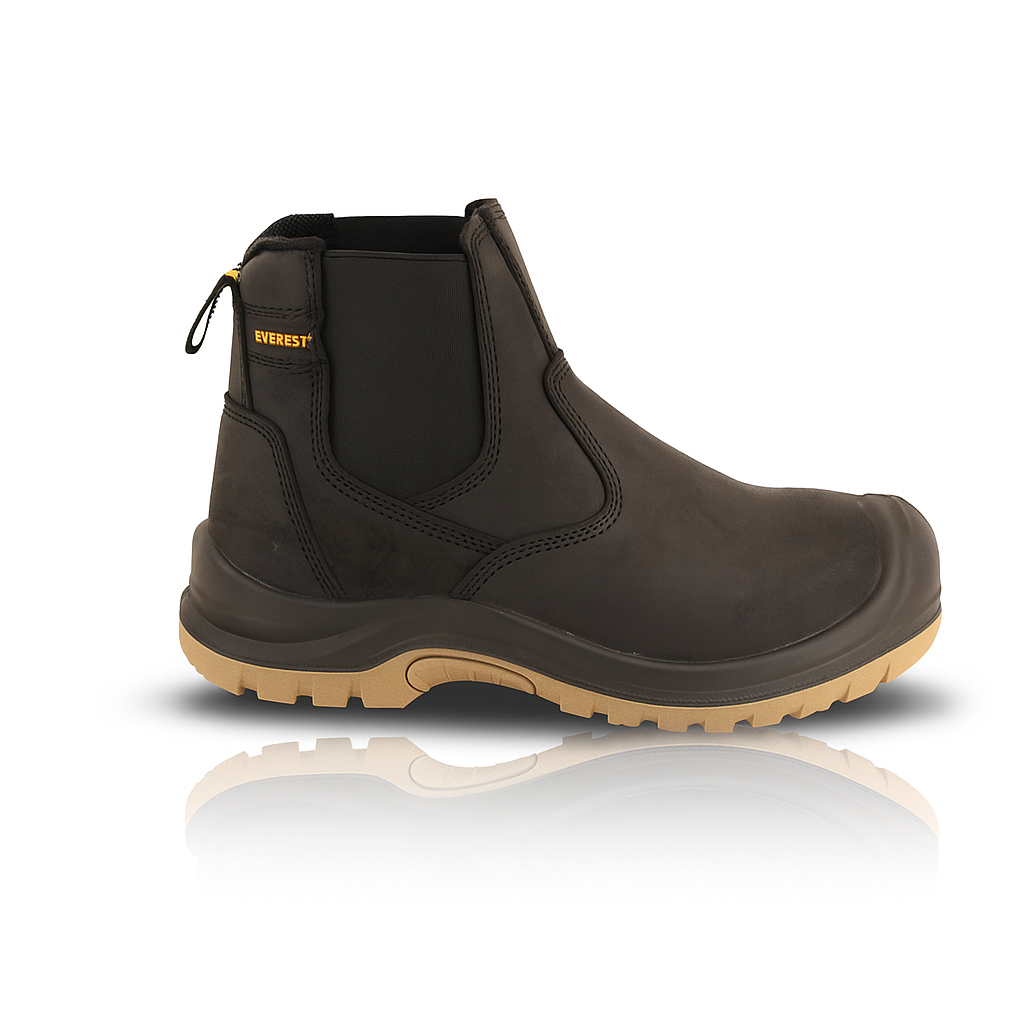 EVEREST Craftsman Safety Boot — Premium Protection with Style