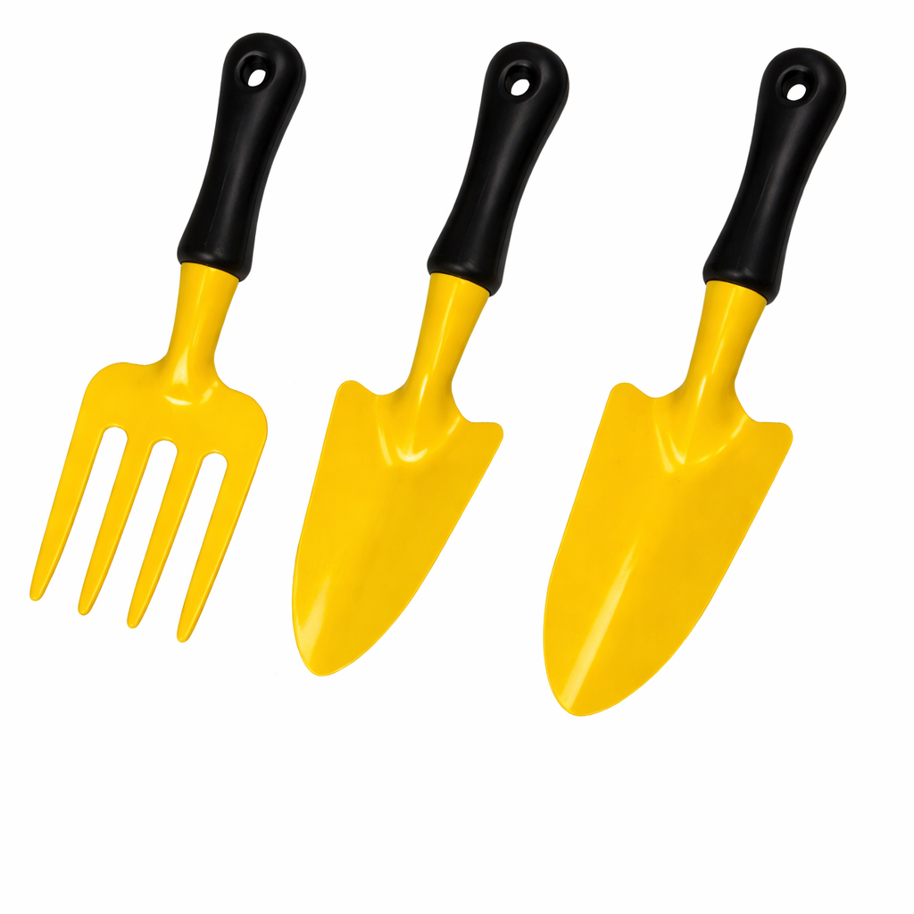 Yellow Garden Tool Set