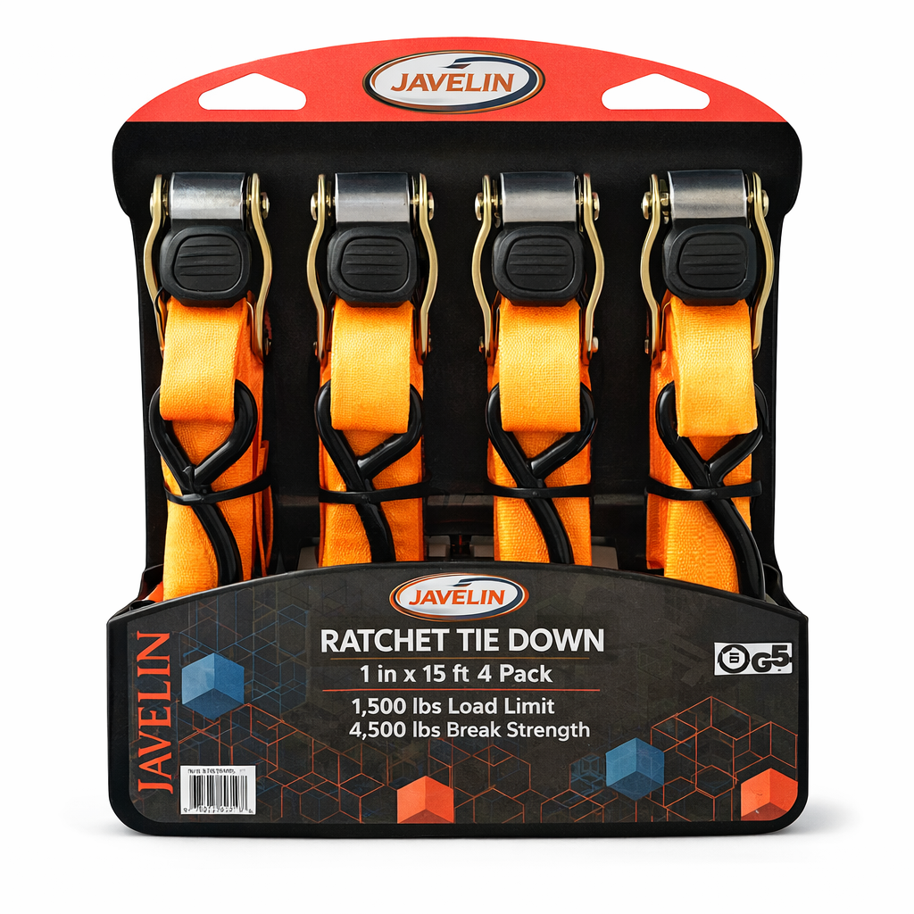 S-Hook Ratchet Tie Downs Kits