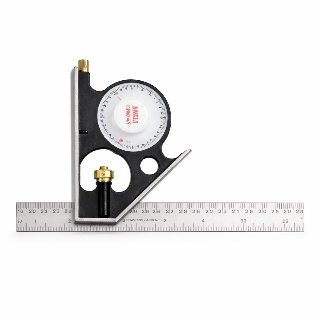 Combination Square with Angle Finder