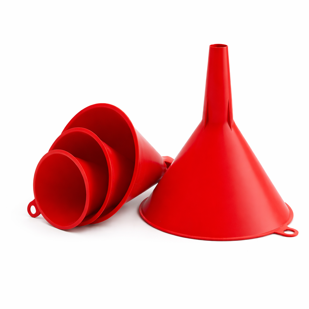 4-Piece Red Funnel Set