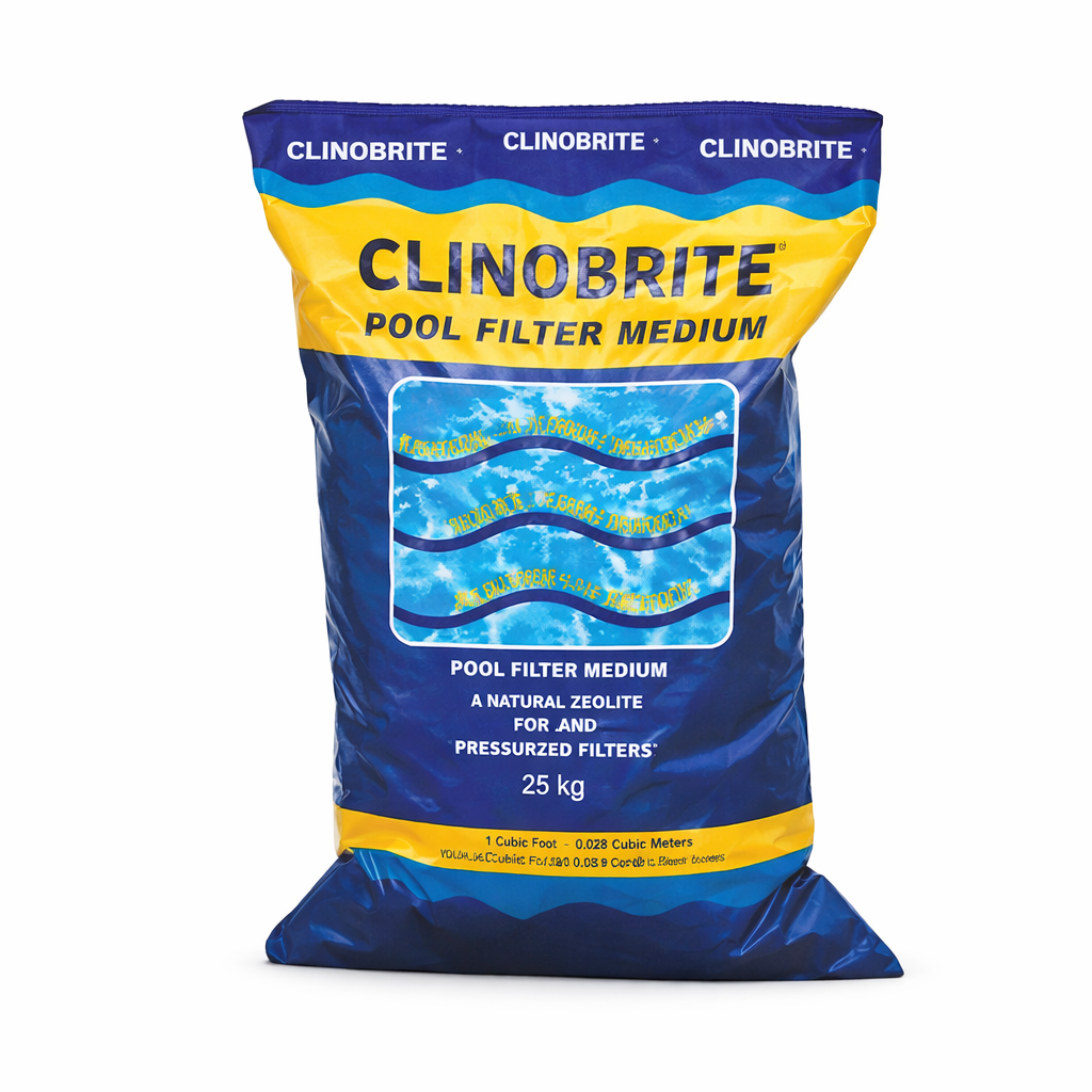 Clinobrite Pool Filter Sand - 25kg Bag