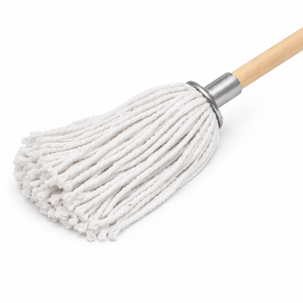 Wooden Handle Mop