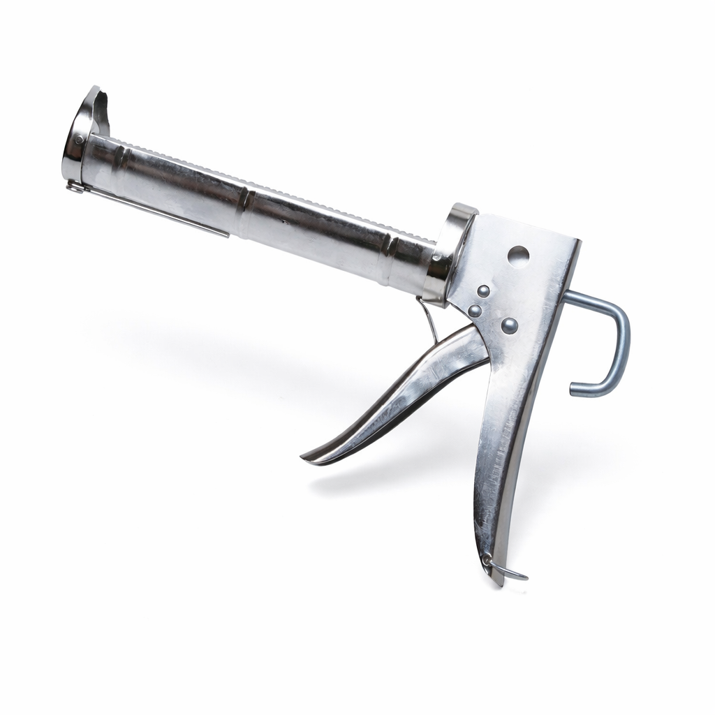 Heavy Duty Caulking Gun – Chrome Finish