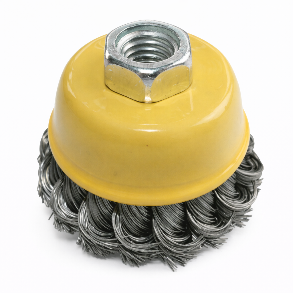 Knotted Flare Cup Brush