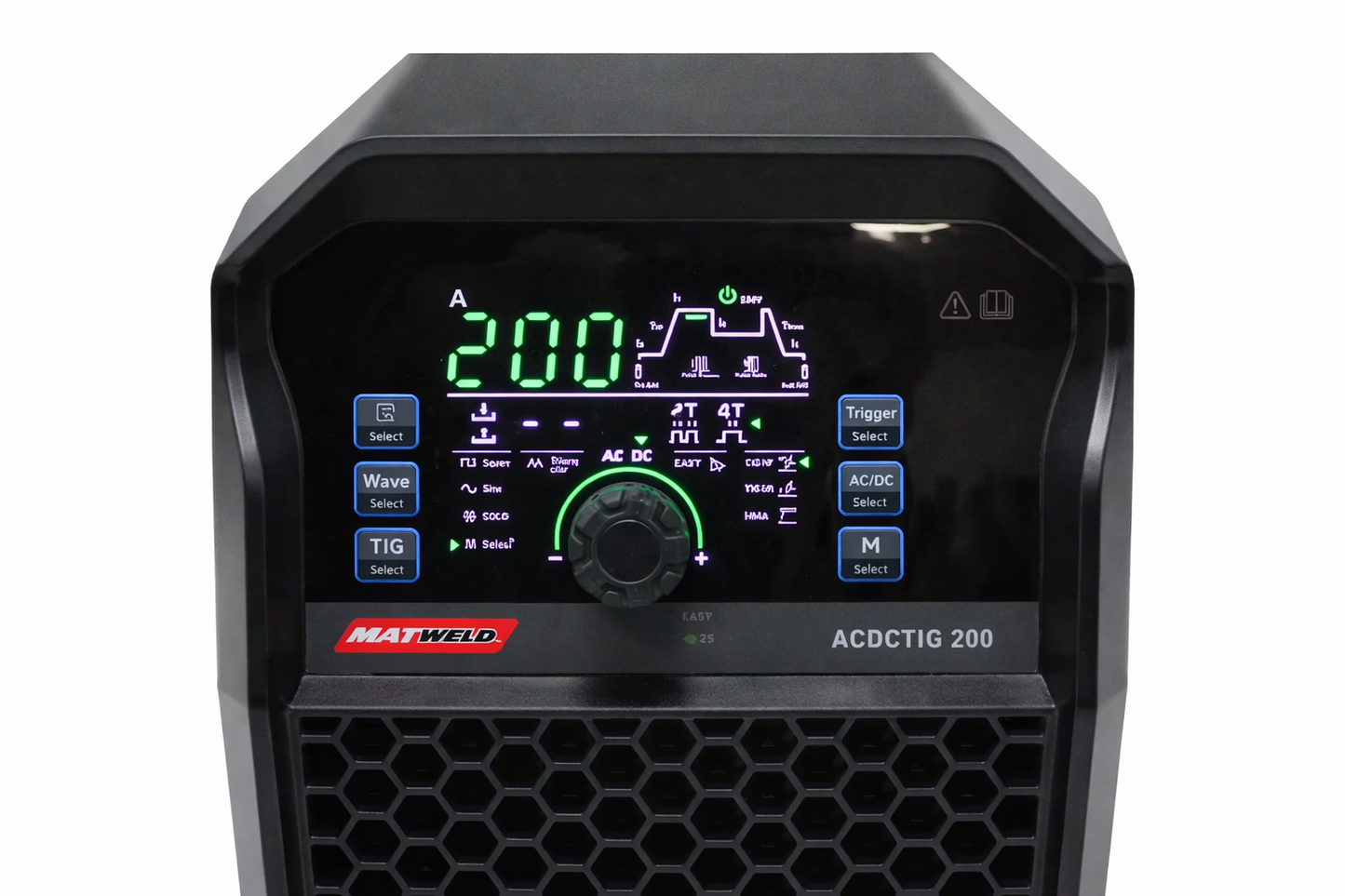 Matweld Welder TIG/MMA Inverter 200A AC/DC Digital – MAT9053D