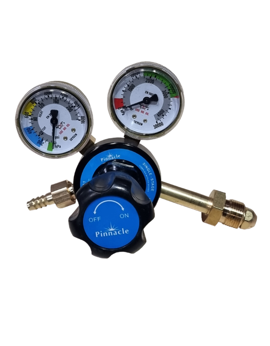 Single Stage Oxygen Regulator Brass Bonnet-EN2503