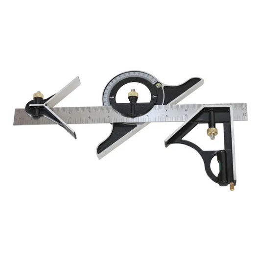 Combination Square Protractor Set 300mm